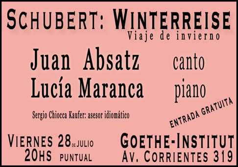 Juan Absatz - Winterreise